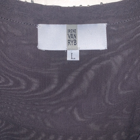 Irene Van Ryb beautiful sequence blouse - Picture 4 of 6